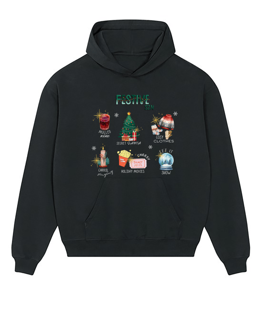 Festive Szn Unisex Oversized Hoodie