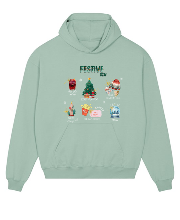 Festive Szn Unisex Oversized Hoodie - Image 4