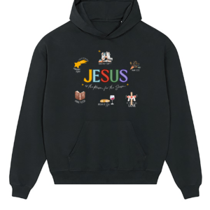 Jesus is the reason Unisex Oversized Hoodie