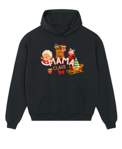 Mama Claus Womans Oversized Hoodie
