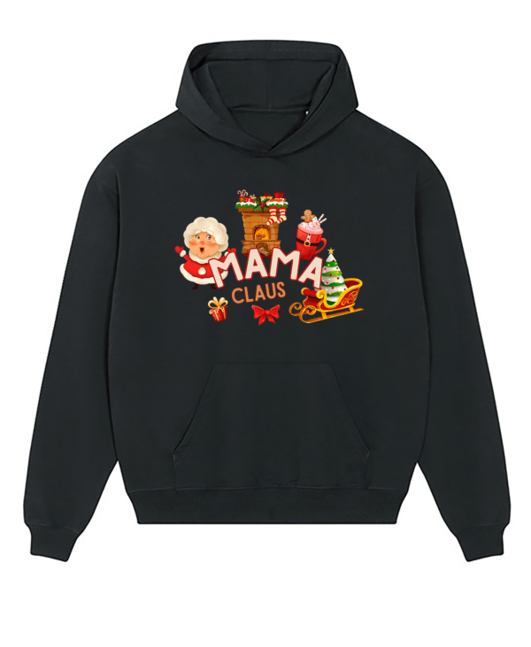 Mama Claus Womans Oversized Hoodie