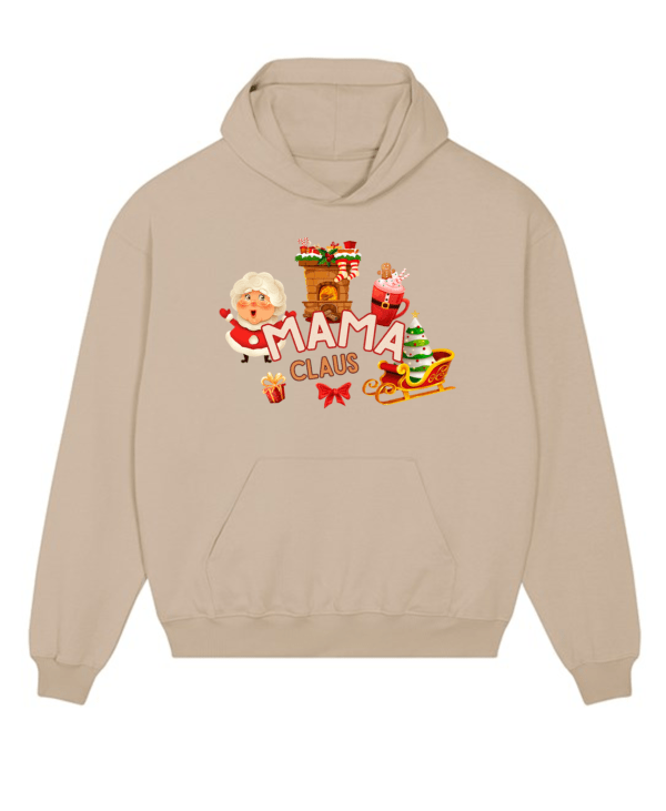 Mama Claus Womans Oversized Hoodie - Image 9