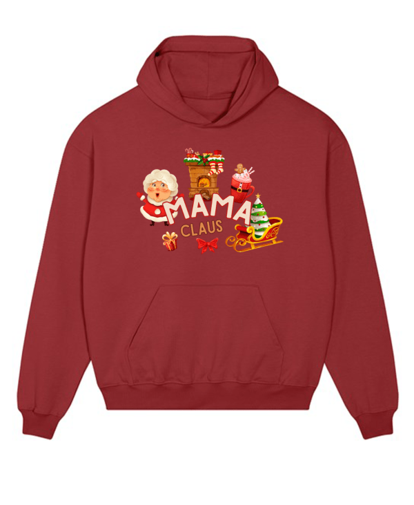 Mama Claus Womans Oversized Hoodie - Image 8