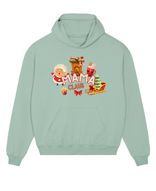 Mama Claus Womans Oversized Hoodie - Image 6