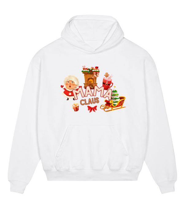Mama Claus Womans Oversized Hoodie - Image 2