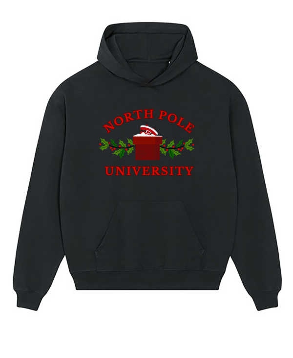 North Pole University Unisex Oversized Hoodie