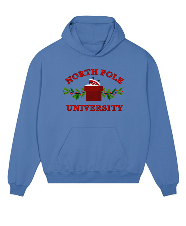 North Pole University Unisex Oversized Hoodie - Image 5