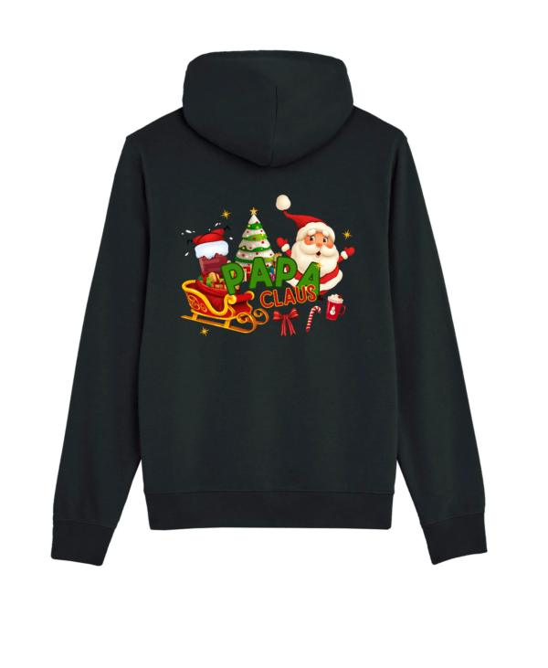 Papa Claus Mens Hoodie - Image 2