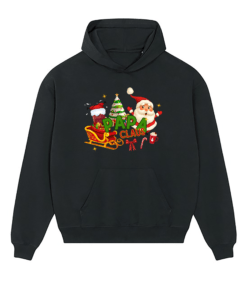 Papa Claus Mens Oversized Hoodie